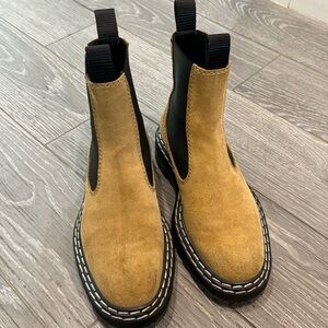 Proenza Schouler tan boots size 37